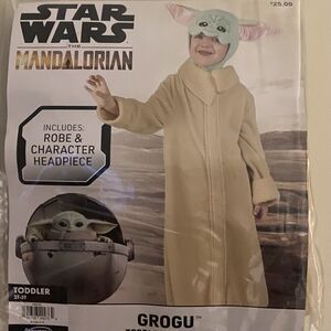 Disney Star Wars The Mandalorian GROGU The Child Toddler 2T-3T Costume Halloween